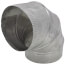 7" Aluminum Adjustable Elbow (22.5° to 90°)