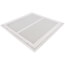 14" x 14" (Wall Opening Size) White Sidewall/Ceiling Return Air Filter Grille