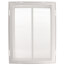 14" x 20" (Wall Opening Size) White Sidewall/Ceiling Return Air Filter Grille (659 Series)