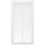 14" x 30" (Wall Opening Size) White Sidewall/Ceiling Return Air Filter Grille