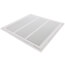 18" x 18" (Wall Opening Size) White Sidewall/Ceiling Return Air Filter Grille