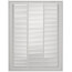 18" x 24" (Wall Opening Size) Bright White Floor Return Air Grille w/ 1/3" Fin Spacing (659 Series)