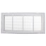 24" x 10" (Wall Opening Size) White Sidewall/Ceiling Return Air Filter Grille (659 Series)