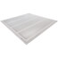 24" x 24" (Wall Opening Size) White Sidewall/Ceiling Return Air Filter Grille (659 Series)