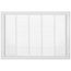 30" x 20" (Wall Opening Size) White Sidewall/Ceiling Return Air Filter Grille (659 Series)
