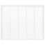 30" x 24" (Wall Opening Size) White Sidewall/Ceiling Return Air Filter Grille (659 Series)