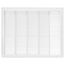 30" x 24" (Wall Opening Size) White Sidewall/Ceiling Return Air Filter Grille (659 Series)