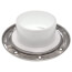 3" or 4" Closet Flange w/ Stainless Steel Ring w/o Test Cap (PVC)