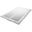 12" x 20" (Wall Opening Size) White Sidewall/Ceiling Return Air Filter Grille (673 Series)