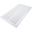 12" x 24" (Wall Opening Size) White Sidewall/Ceiling Return Air Filter Grille (673 Series)