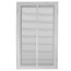 14" x 24" (Wall Opening Size) White Sidewall/Ceiling Return Air Filter Grille (673 Series)