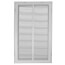 14" x 30" (Wall Opening Size) White Sidewall/Ceiling Return Air Filter Grille (673 Series)