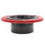 3" or 4" ABS Level-Fit Closet Flange w/ Metal Ring and Test Cap