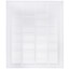 20" x 25" (Wall Opening Size) White Sidewall/Ceiling Return Air Filter Grille