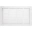 24" x 14" (Wall Opening Size) White Sidewall/Ceiling Return Air Filter Grille (673 Series)