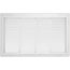 24" x 14" (Wall Opening Size) White Sidewall/Ceiling Return Air Filter Grille (673 Series)