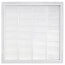 24" x 24" (Wall Opening Size) White Sidewall/Ceiling Return Air Filter Grille (673 Series)