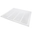 24" x 24" (Wall Opening Size) White Sidewall/Ceiling Return Air Filter Grille (673 Series)
