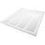20" x 24" (Wall Opening Size) White Sidewall/Ceiling Return Air Filter Grille (673 Series)