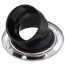 45-Degree ABS Closet Flange w/ Stainless Steel Ring