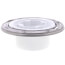 3" or 4" Easy Tap Closet Flange w/ Stainless Steel Ring (PVC)
