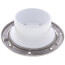 3" or 4" Easy Tap Closet Flange w/ Stainless Steel Ring (PVC)
