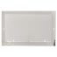 10" x 6" (Wall Opening) Steel Baseboard Register with Plate Damper (654 Series)