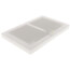 10" x 6" (Wall Opening) Steel Baseboard Register with Plate Damper (654 Series)