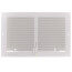 10" x 6" (Wall Opening) Steel Baseboard Register with Plate Damper (654 Series)