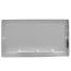 12" x 6" (Wall Opening) Steel Baseboard Register with Plate Damper (654 Series)