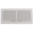 14" x 6" (Wall Opening) Steel Baseboard Register with Plate Damper (654 Series)