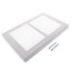 10" x 6" White Baseboard Return Air Grille (657 Series)