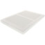 12" x 8" (Wall Opening Size) White Baseboard Return Air Grille (657 Series)