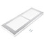 14" x 4" White Baseboard Return Air Grille (657 Series)