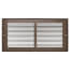 14" x 6" Golden Sand Baseboard Return Air Grille (657 Series)
