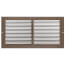 14" x 6" Golden Sand Baseboard Return Air Grille (657 Series)