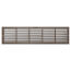 30" x 6" Golden Sand Baseboard Return Air Grille (657 Series)