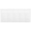 30" x 12" White Baseboard Return Air Grille (657 Series)