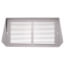 12" x 6" White Baseboard Return Air Grille (658 Series)