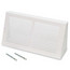 24" x 6" Golden Sand Baseboard Return Air Grille (658 Series)