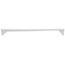 30" x 8" White Baseboard Return Air Grille (658 Series)