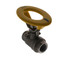 1/2" IPS Full Port 316 Stainless Steel 2-Piece Ball Valve with Oval Handle