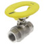 3/4" IPS Full Port 316 Stainless Steel 2-Piece Ball Valve with Oval Handle