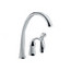Pilar Single Handle Kitchen Faucet w/ Spray - Chrome