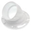 3" or 4" 45-Degree Closet Flange w/ Plastic Ring w/ Test Cap (PVC)