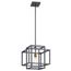 Taubert 13" 1 Light Pendant w/ (Black) and (Natural Brass) Accents