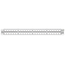 Shielded Flat Quickport, Patch Panel, 48-port, 1RU (White)