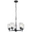 Winslow 5 Light Chandelier (Black)