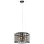 Aldergate 3 Light Convertible Pendant (Black)