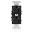 Duplex Receptacle, Heavy-Duty Industrial, 15A 125V 2P 3W (Black)